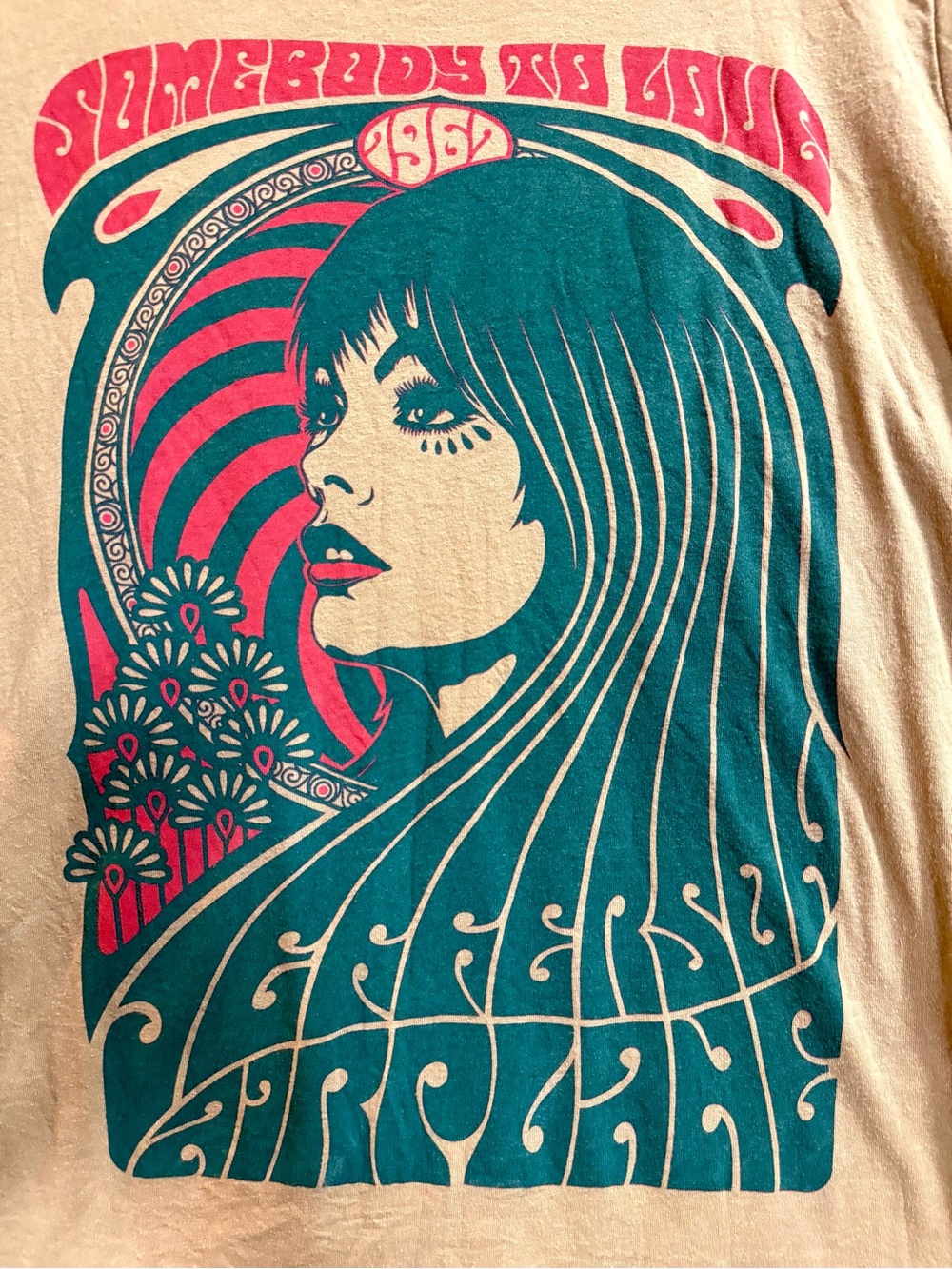 Jefferson Airplane T-Shirt Dress Size 3XL